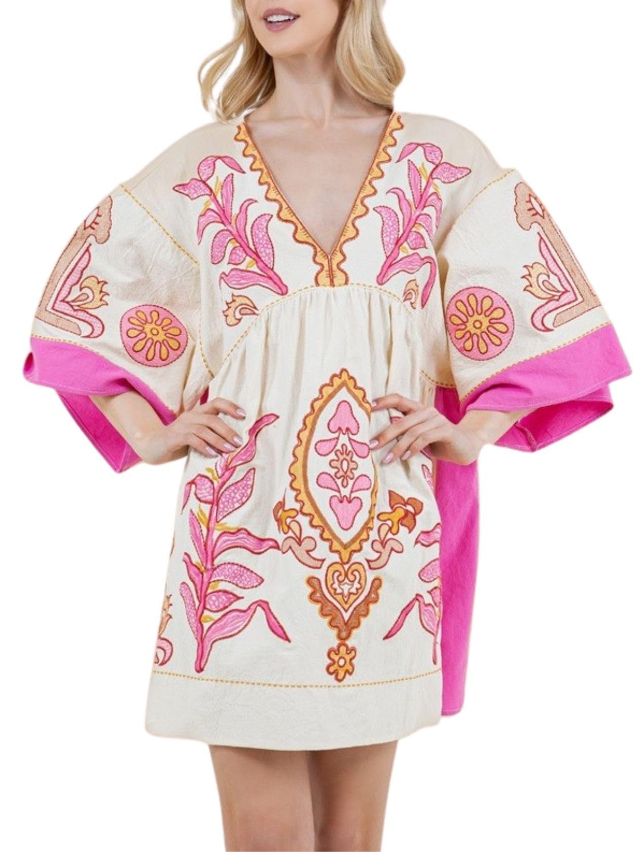 Boho Print Casual Dress