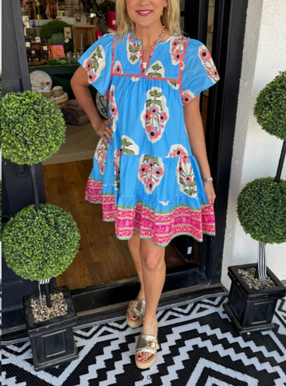 Chic Floral Dress