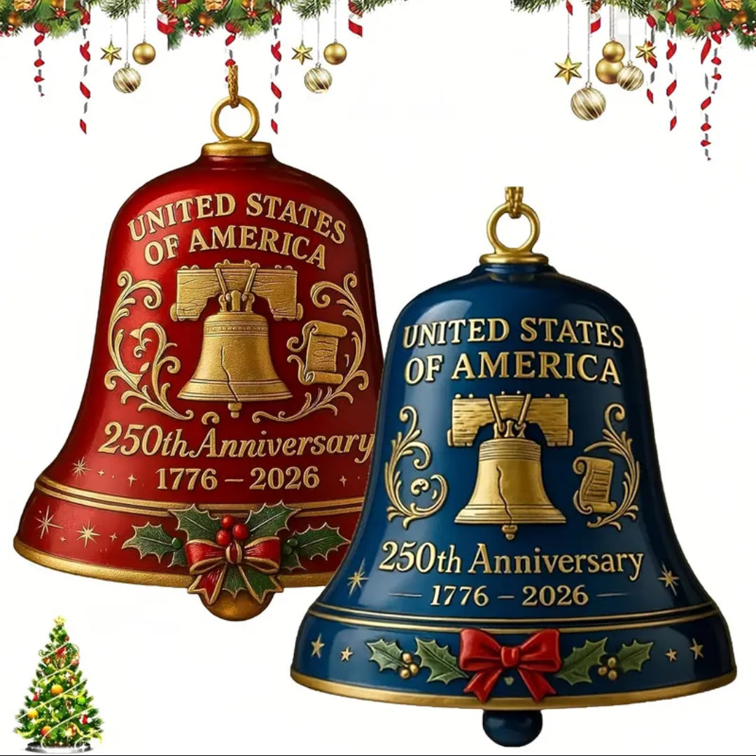 🔔Last Day: 49% OFF✨United States 250th Anniversary Bell Ornament