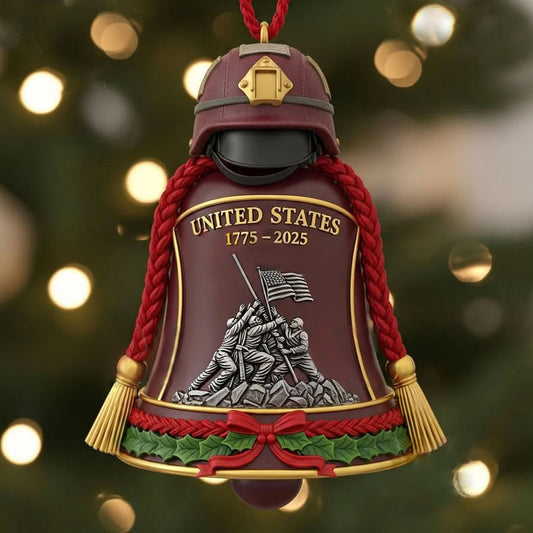 250th Anniversary of the United States Christmas Bell Ornament