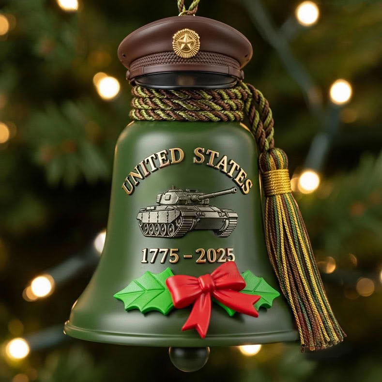 250th Anniversary of the United States Christmas Bell Ornament