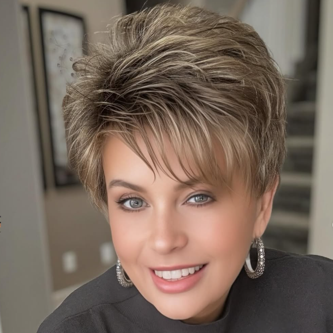 Chic Short Curly Hair Wig