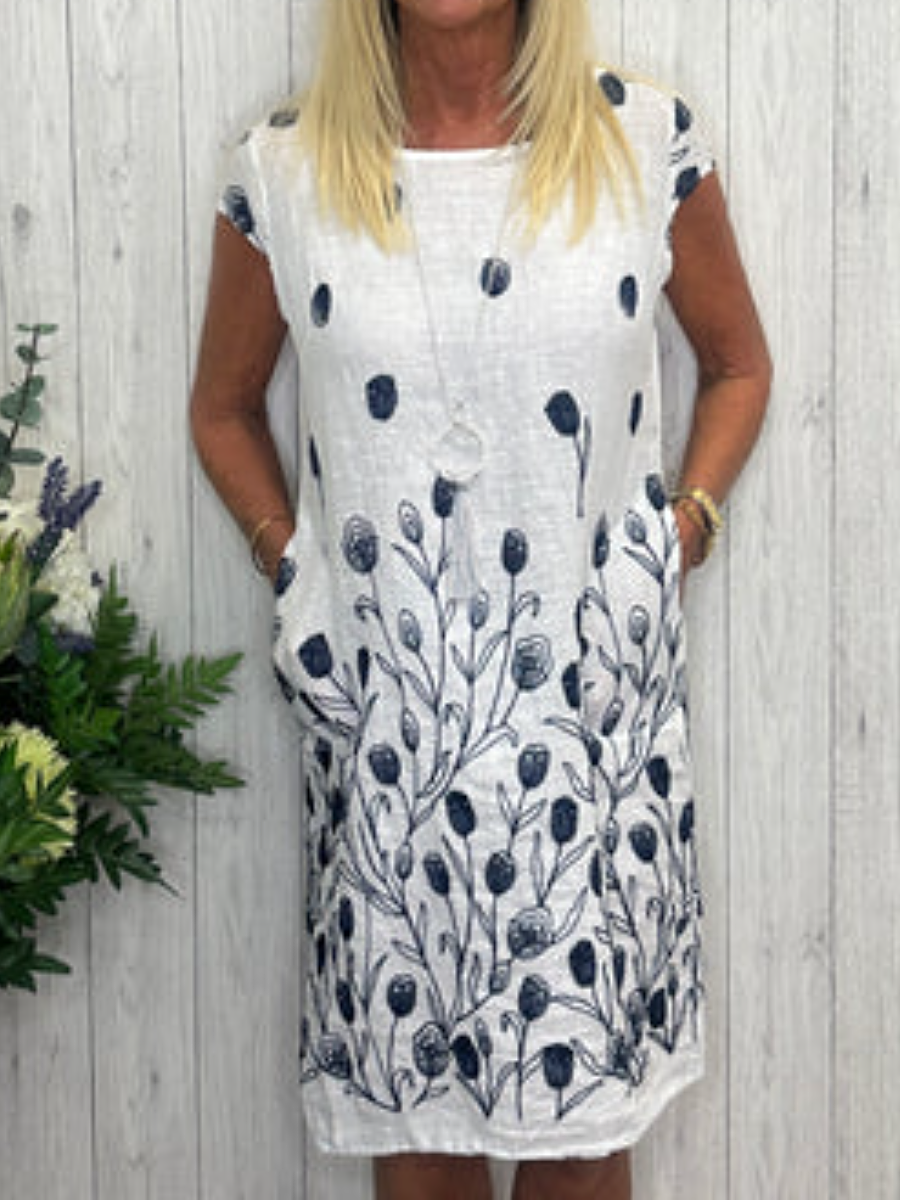 Pretty Flower Casual Dress