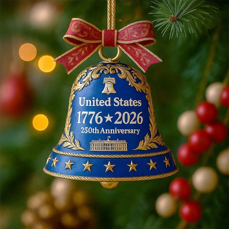 🔔United States 250th Anniversary Bell Ornament
