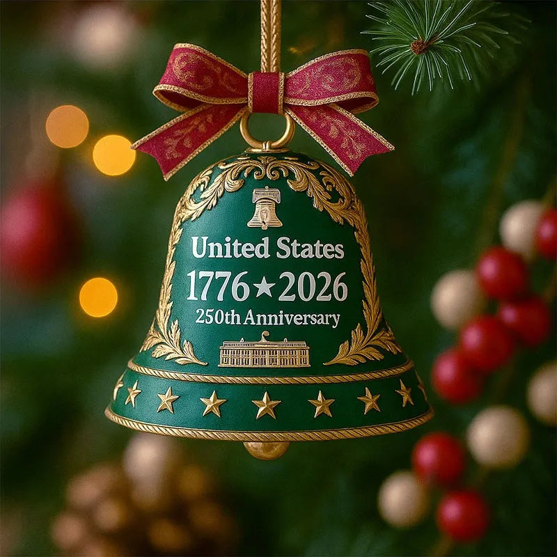 🔔United States 250th Anniversary Bell Ornament