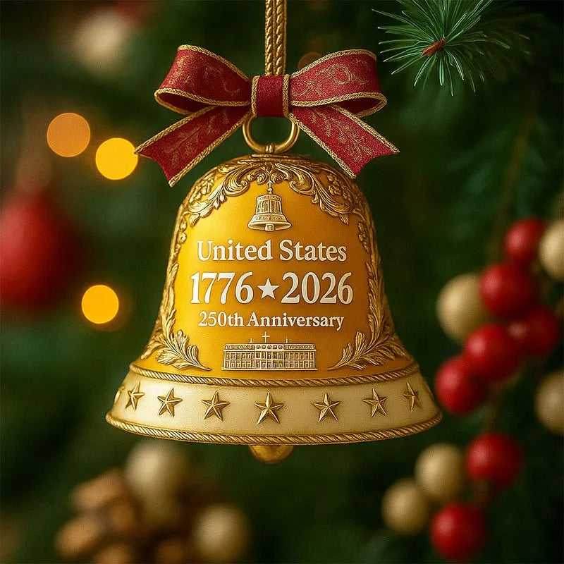 🔔United States 250th Anniversary Bell Ornament