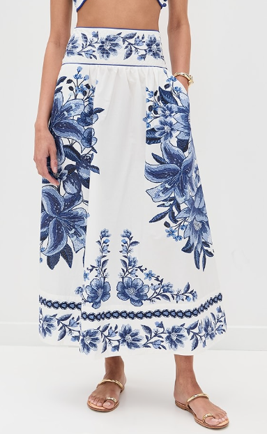 Breezy Floral Skirt