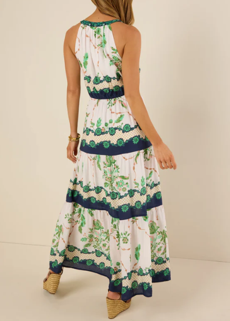 The Flowy Floral Sleeveless Dress