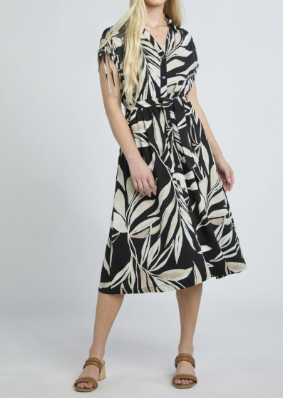 Casual Comfy Midi Shirt Dress
