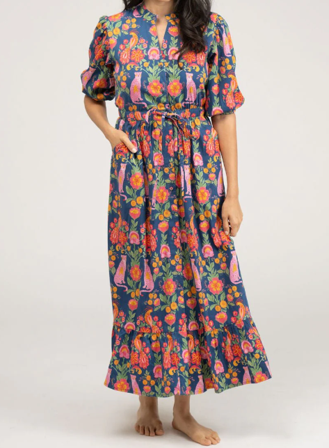 Flowy Floral Midi Dress