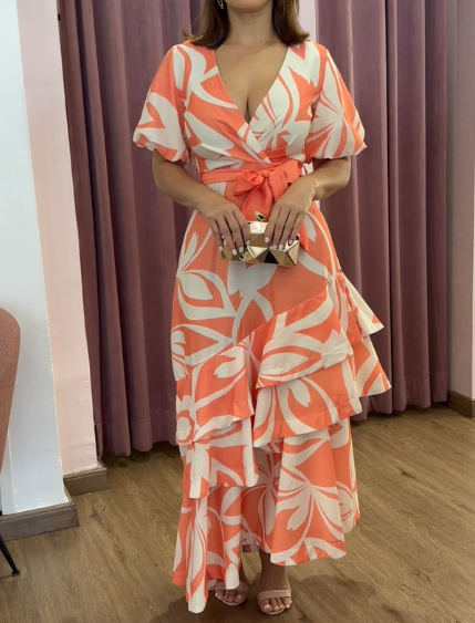 The Floral Vacation Maxi Dress