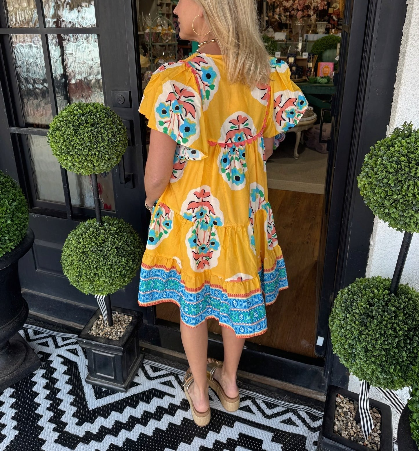 Chic Floral Dress