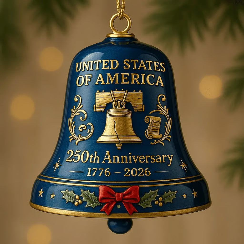 🔔Last Day: 49% OFF✨United States 250th Anniversary Bell Ornament