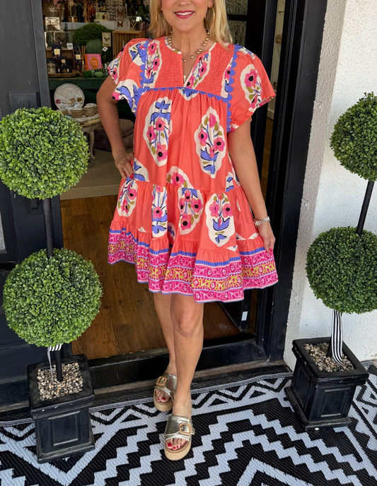 Chic Floral Dress