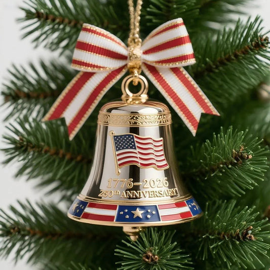 United States 250th Anniversary Bell Ornament