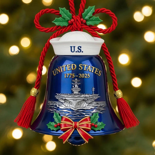 250th Anniversary of the United States Christmas Bell Ornament