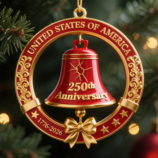 🔔United States 250th Anniversary Bell Ornament