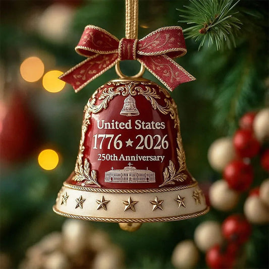 🔔United States 250th Anniversary Bell Ornament