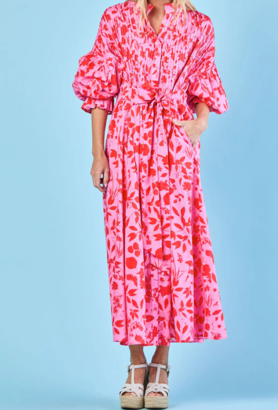 The Relaxed Floral Maxi Dress