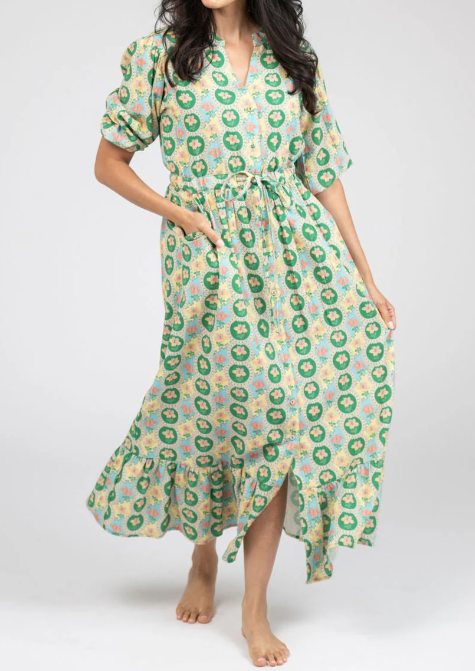 Flowy Floral Midi Dress