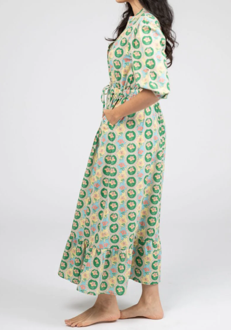 Flowy Floral Midi Dress