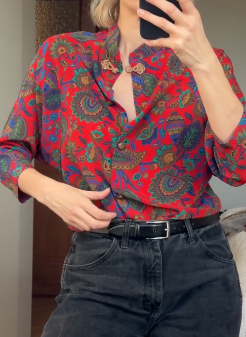 Printed Stylish Blouse