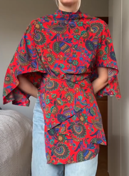 Printed Stylish Blouse