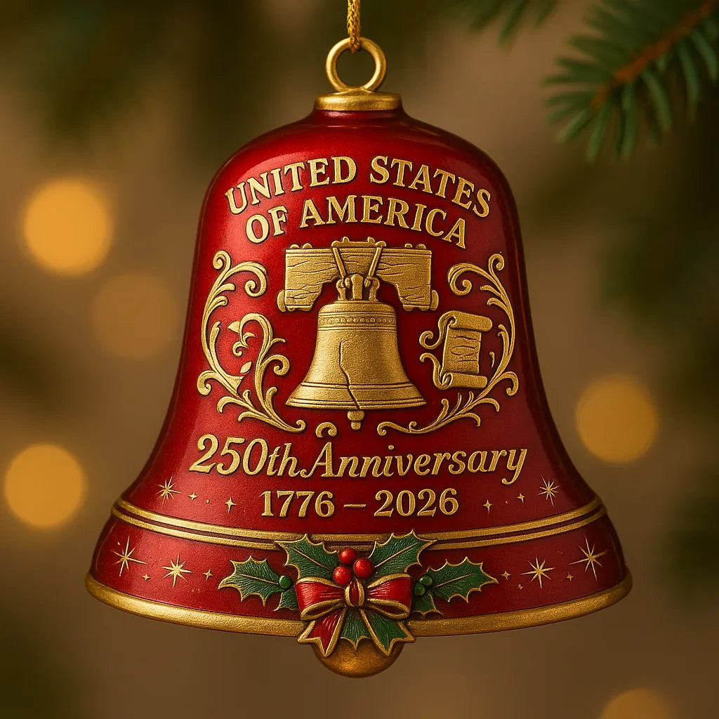 🔔Last Day: 49% OFF✨United States 250th Anniversary Bell Ornament