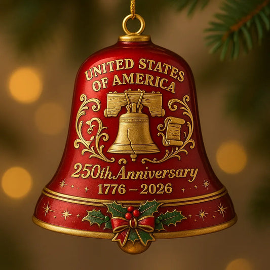 🔔Last Day: 49% OFF✨United States 250th Anniversary Bell Ornament