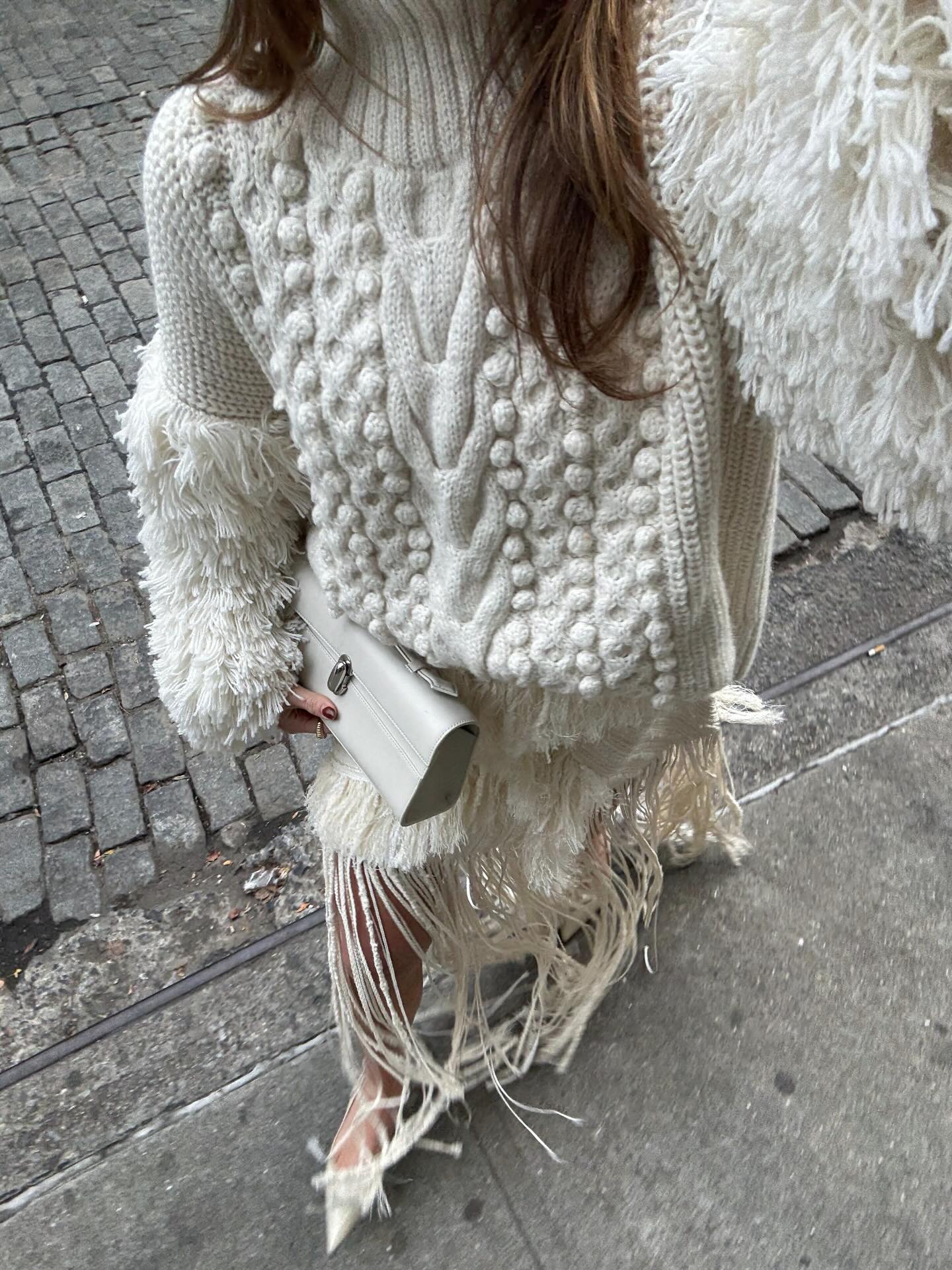 Stylish Knit Sweater 2pc Set